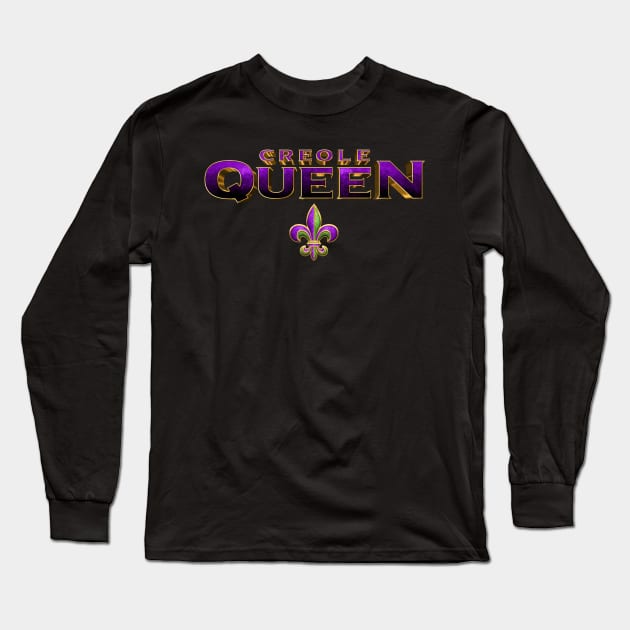 Creole Queen Long Sleeve T-Shirt by UnOfficialThreads